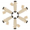 Fuel Injector Ocpty 6 Pcs 4 Holes Replacement Injectors Engine Part Fit For 20d Explorer 0l 20 Ford Sport Trac 4 2004 For