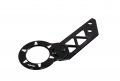 Vms Racing Black Rear Adjustable T6061 Cnc Billet Anodized Aluminum Towing Tow Hook Compatbile With Mitsubishi Eclipse Talon 