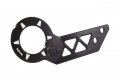 Vms Racing Black Rear Adjustable T6061 Cnc Billet Anodized Aluminum Towing Tow Hook Compatbile With Mitsubishi Eclipse Talon