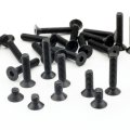M2 5 Hex Socket Countersunk Head Screws Hex Nut Flat Washe Wrench Assortment Kit 311 Pcs