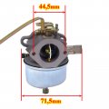 Carburetor 632615 632208 632589 For Tecumseh H25 H30 H35 4 Cycle Engines Fits Snow Blowers Lawn Tractors