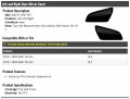 Left And Right Door Mirror Cover Set Of 2 Compatible With 2018-2020 Gmc Terrain