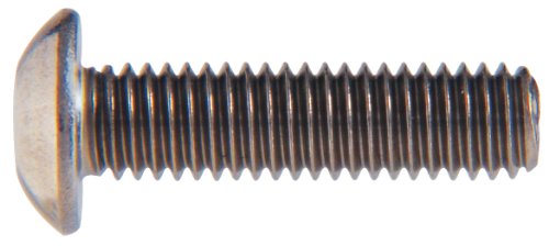 1 4-20 X 2 In Button Socket Cap Screw Stainless Steel 8 Pack Model 44011
