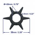 Boat Motor Water Pump Impeller For Yamaha 60hp 70hp 75hp 80hp 85hp 90hp 115hp 200hp 1984-2019 2stroke 3cyl Outboard Engine