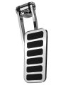 Qlzozb Aluminum Polished Throttle Gas Pedal Fit For Chevy Ford Mopar Models 