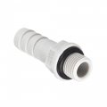 Uxcell Pvc Barb Hose Fitting Connector Adapter 8mm Or 5 16 Barbed X G1 8 Male Pipe 10pcs