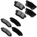 Aintier Automotive Replacement Brake Pads Front Rear Fit For Acura Rdx 2007 For 2008 2009-2012