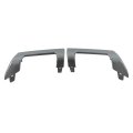 2pcs Front Left And Right Side Bumper Molding Lower Trim Gray Replacement For Rogue Sl Platinum 2024 62074-4mt0a 62075-4mt0a 