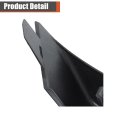 Front Bumper Molding Lower Trim Gray 2pcs For Rogue Sl Platinum 2024 Replacement 62074-4mt0a 62075-4mt0a Left And Right Side