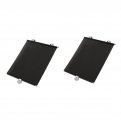 Soimiss 2pcs Sun Shades For Car Windows Black Curtains Skylight Blinds Metal Decalss Vehicle Curtain Car Window Baby Automotive