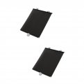 Soimiss 2pcs Sun Shades For Car Windows Black Curtains Skylight Blinds Metal Decalss Vehicle Curtain Car Window Baby Automotive