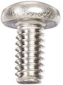 18-8 Stainless Steel Pan Head Machine Screws T30 Star Drive 4 In 20 Thread Size 1 2 Length Fully Threaded Pack Of 25