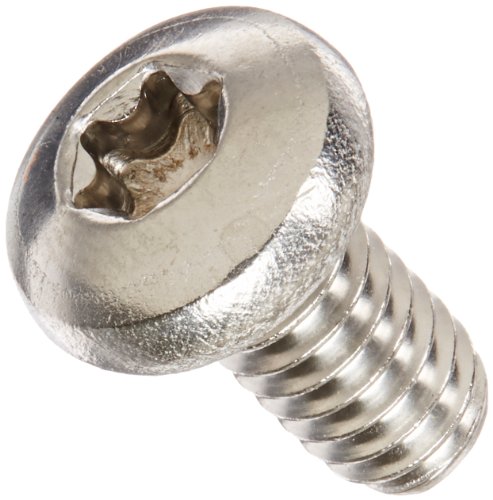 18-8 Stainless Steel Pan Head Machine Screws T30 Star Drive 4 In 20 Thread Size 1 2 Length Fully Threaded Pack Of 25