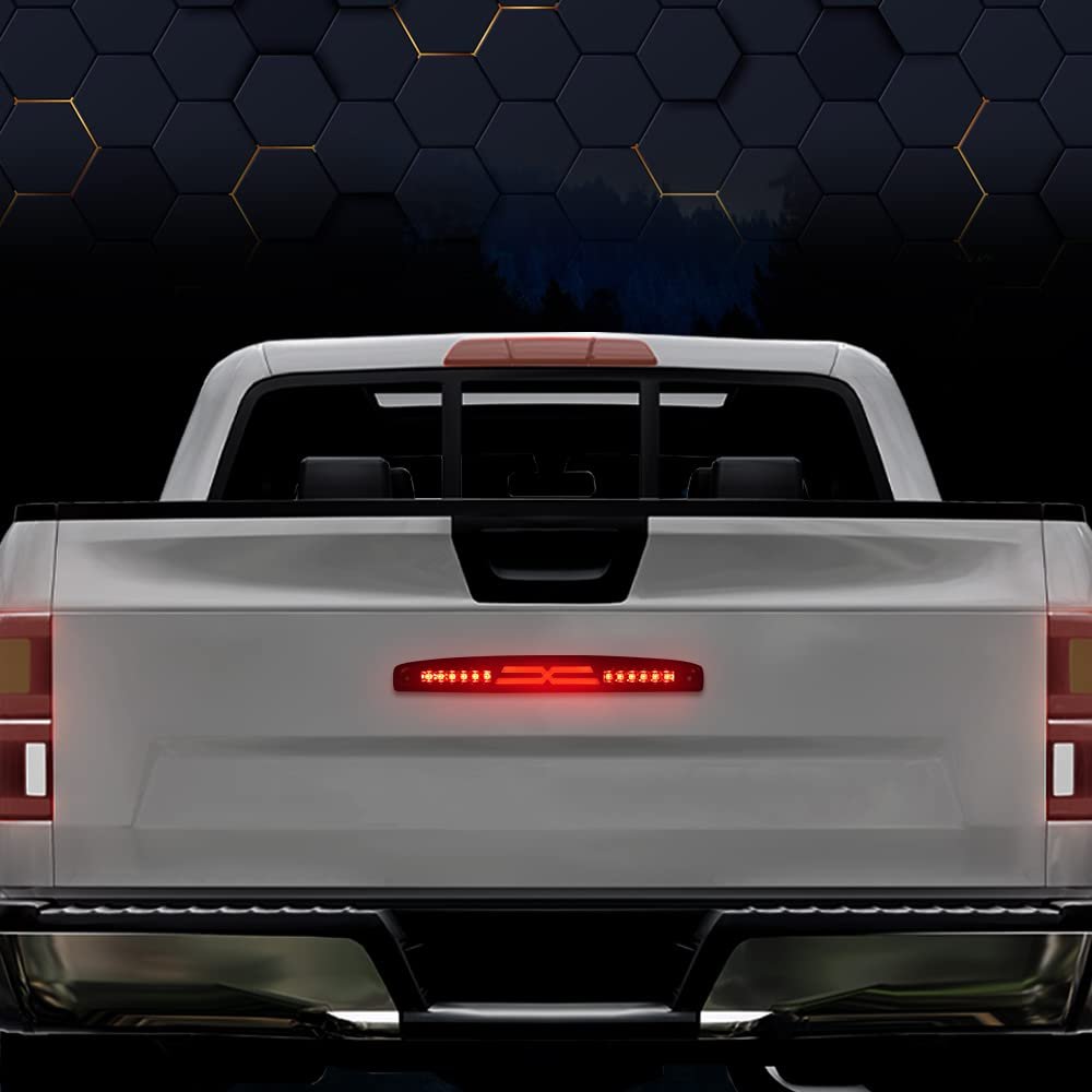 Led 3rd Brake Light For Dodge Ram 2500 3500 2003 2004 2005 2006 X Type High Mount Stop Rear Tail Cargo Lamp With Red Lens And