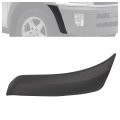 Front Bumper End Cap Right For 2001 2005 Toyota Rav4 Base L Sport With Fender Flares Replacement To1005169 5211242050c0 Black 