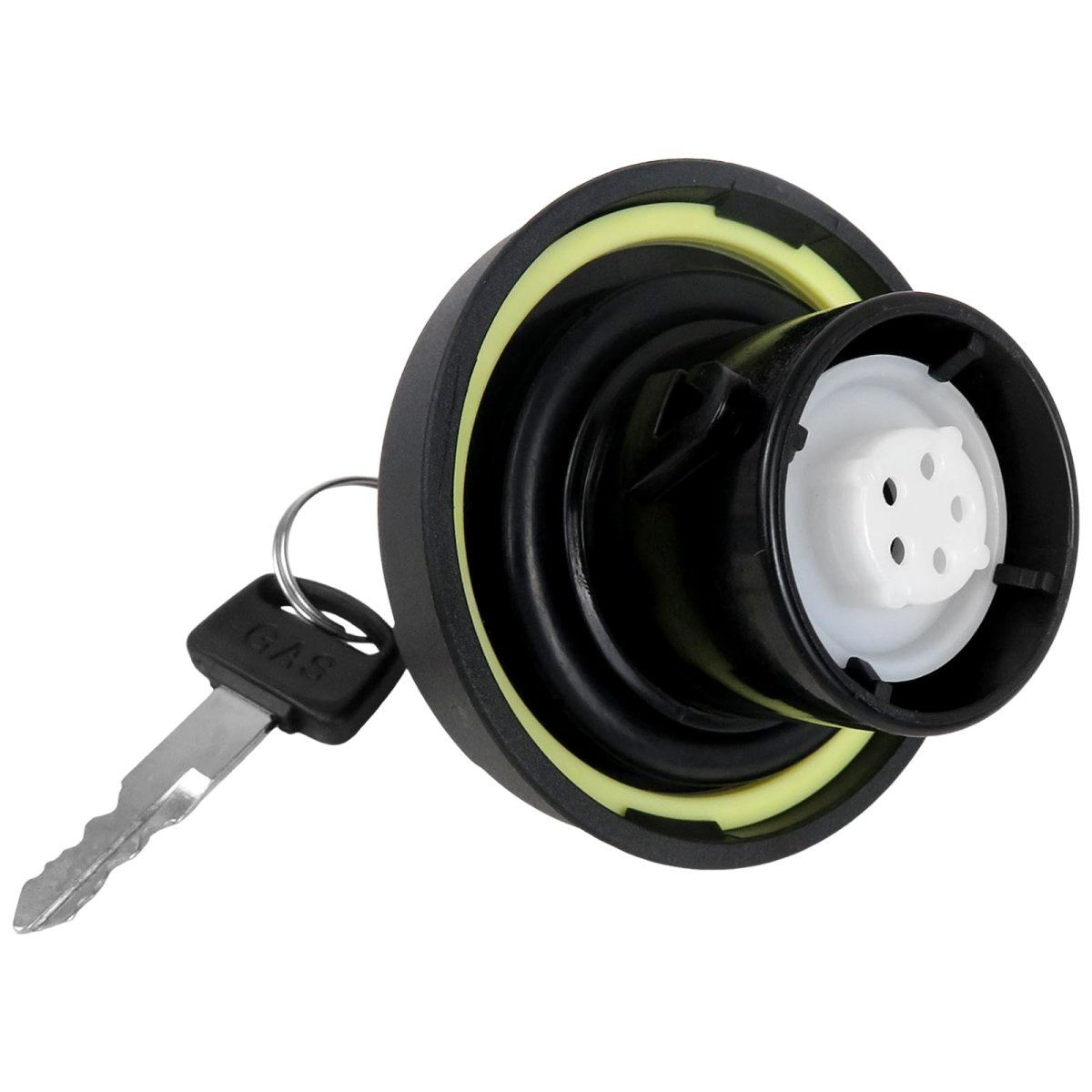 Locking Fuel Cap 25862765 Mgc903 For Flex Gmc Savana 1500 04-11 Sierra 3500 07-12 And 04-06 Black Cam On Non Threaded Stainless