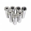Waltyotur R8 Collet Set 1 8-7 8 Inch Fit For Various Mill Spindle Taper Bore 0 0005 Tir 7 Pack