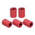 10pcs Knurled Thumb Nut 1 4 -20x15mm Hand Pass Hole Aluminum Alloy Diamond Camera Tripod Lock Adjusting Nuts For 3d Printer 
