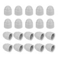 Nut Protection Cap 20pcs M6x10x14mm Plastic Hexagonal Screw Dome Acorn Hex Head Bolt Covers Waterproof Decorative Grey 