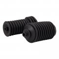 Carbbia A Pair Of Steering Rack Boots Black For Polaris Ranger Rzr 400 500 570 700 800 900 1000 Driver Passenger Side