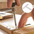 Uxcell T Shape Bracket 120x120x2mm Stainless Steel Flat Repair Plates With Screws For Joint Fastener Furniture Construction