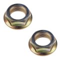 Toyota Celica Tercel 1991 To 1999 Spindle Nuts 2 Pieces 30mm Hex Size M22 1 50 Thread Replacement For 90178 22001 And A0029 