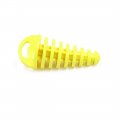 Uxcell Yellow Rubber Motorcycle Muffler Silencer Wash Plug Fit For 15-38mm Outlet Dia