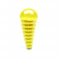 Uxcell Yellow Rubber Motorcycle Muffler Silencer Wash Plug Fit For 15-38mm Outlet Dia
