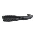 85014 Black Corrugated Split Loom Cable Sleeve 1 4 In Id 10 Ft Bag Fire Retardant And Uv Stable For Automotive Marine Use 