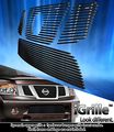Black Stainless Steel Egrille Billet Grille Grill For 2008-2014 Nissan Armada With Logo Show Combo 