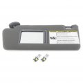 Ocpty Left Driver Side Gray Sun Visor Without Sunroof Fit For 2005 2006 2007 2008 2009 2010 2011 Toyota Tacoma 74320-35c10-b0