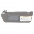 Ocpty Left Driver Side Gray Sun Visor Without Sunroof Fit For 2005 2006 2007 2008 2009 2010 2011 Toyota Tacoma 74320-35c10-b0