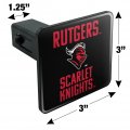 Rutgers University Scarlet Knights Tow Trailer Hitch Cover Plug Insert