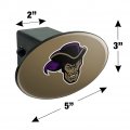 Whittier College Secondary Logo Oval Tow Hitch Cover Trailer Plug Insert 2