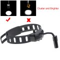 Yohoso 5w Led Headlight Headband Head Light Lamp Adjustable Brightness With Rechargeable Battery Black