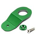 Honda Civic Ek At Auto Transmission 2-row Dual Core Aluminum Radiator W Stay Mount Bracket Green