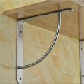 Gska Shelf Brackets 130 170 220mm 90 Degree Angle Stainless Steel Wall Mounted Floating Shelves Detachable Max Load 100kg With