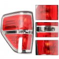 Wflnhb Left Side Tail Light Assembly Replacement For F150 2009-2014 Driver Rear Lamp Bl3z13405b Fo2818143