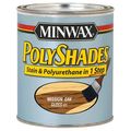 Minwax 214854444 Polyshades Stain Polyurethane In Step 1 2 Pint Mission Oak Gloss 