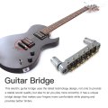 2024 New Silver Saddle Bridge Electric Guitar Accessories Fit For Epiphone Les Paul Sg Es Dot T-o-m By Goodicare