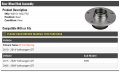 Rear Wheel Bearing Hub Assembly Compatible With 2006-2020 Volkswagen Gti Fwd 2010-2014 Models 30mm Only