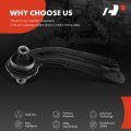 A-premium Rear Left Control Arm With Bushing Trailing Compatible Chevrolet Impala 2014-2019 Malibu 2013-2015 Buick Lacrosse