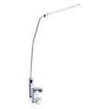 Lavish Home Contemporary Clamp Led Desk Lamp Silver 41 
