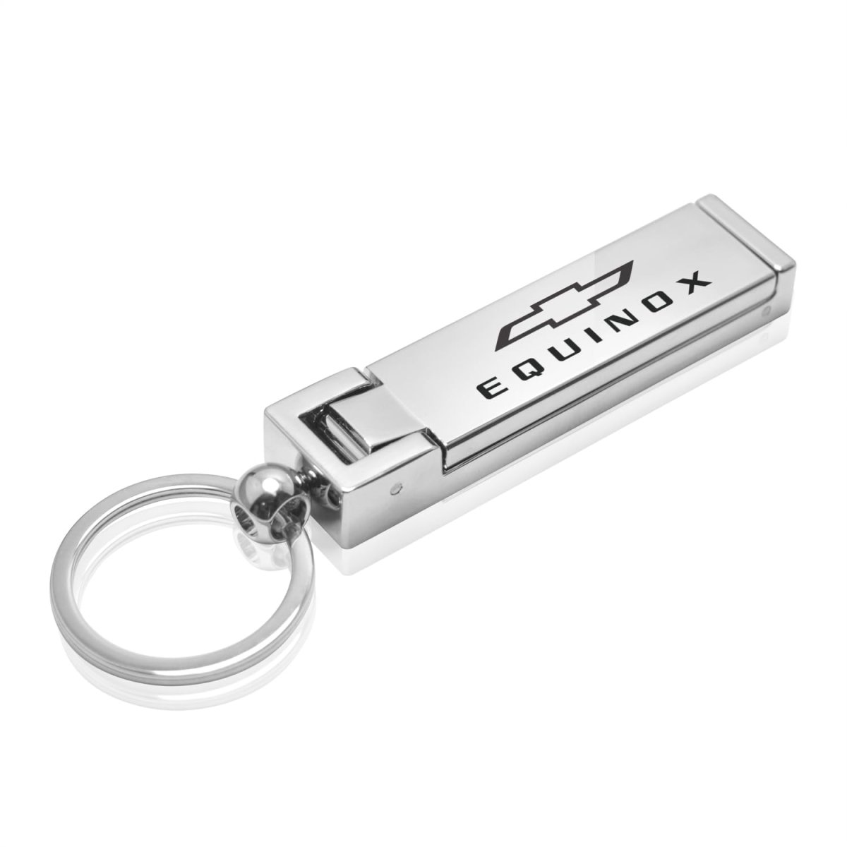 Chevrolet Equinox Multifunction Cell Phone Stand Purse Bag Table Hanger Foldable Chrome Key Chain