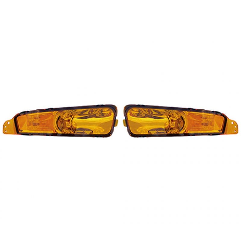 Carlights360 For 2005 2006 2007 2008 2009 Ford Mustang Parking Light Assembly Driver And Passenger Side Pair Capa Certified