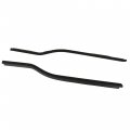 Labwork 4pcs Door Outside Belt Weatherstrip Window Moulding Trim Seal Replacement For 1999-2016 F250 F350 F450 F550 Super Duty