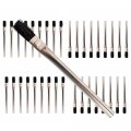 Acid Flux Brushes 36 Count 1 2 In Boar Hair For Glue Oil Grease Primer And Cleaning Home Industrial Use 