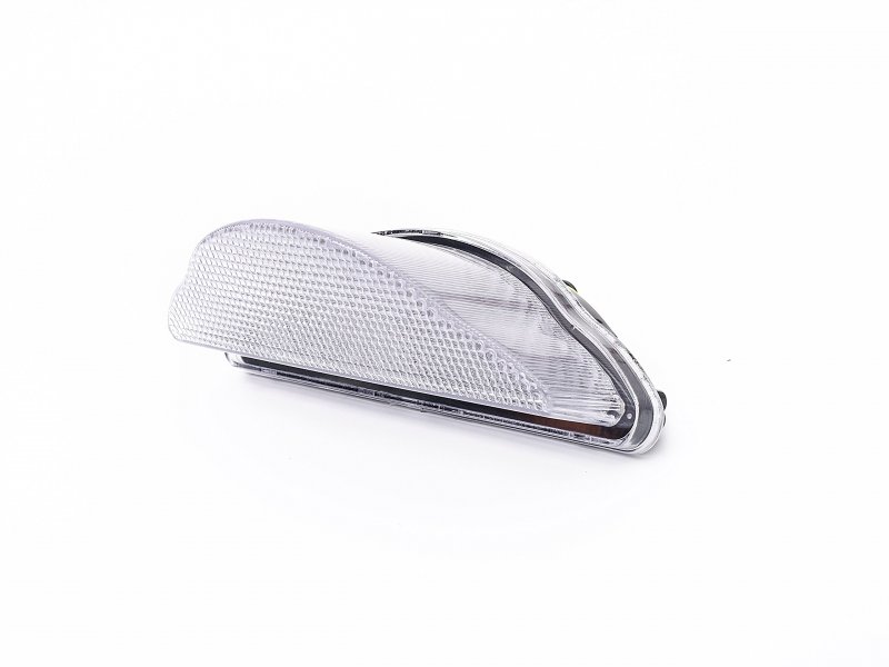 Bright2wheels 2nd Generation Motorcycle Led Tail Light With Turn Signals For 2002-2009 Xv1700 Road Star Warrior Midnight White