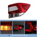Outer Tail Light Replacement For Subaru Crosstrek 2018-2019 Impreza 2017-2019 Right Passenger Side Lamp Su2805109 84201fl02a