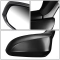 Auto Dynasty To1320383 Factory Style Driver Left Side Mirror Manual Folding Power Adjust Compatible With Toyota Rav4 19-24